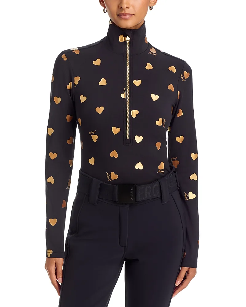 Aimi Ski Pully Half Zip Top by Goldbergh