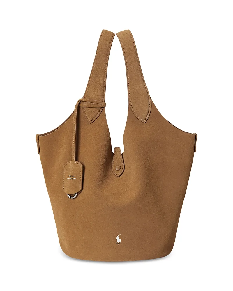 Polo Play Suede Tote Bag by Polo Ralph Lauren
