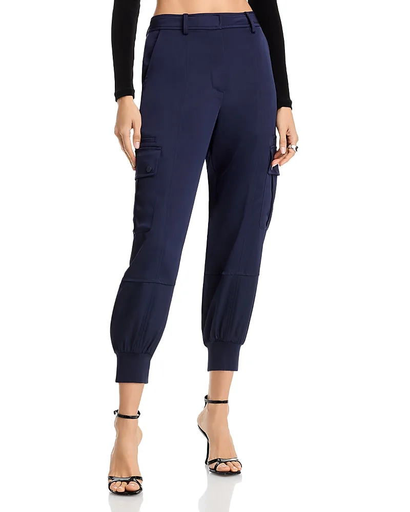 Satin Jogger Pants by AQUA
