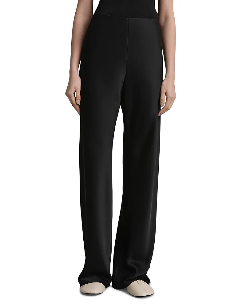 The Myrna Satin Wide Leg Pants by A.emery