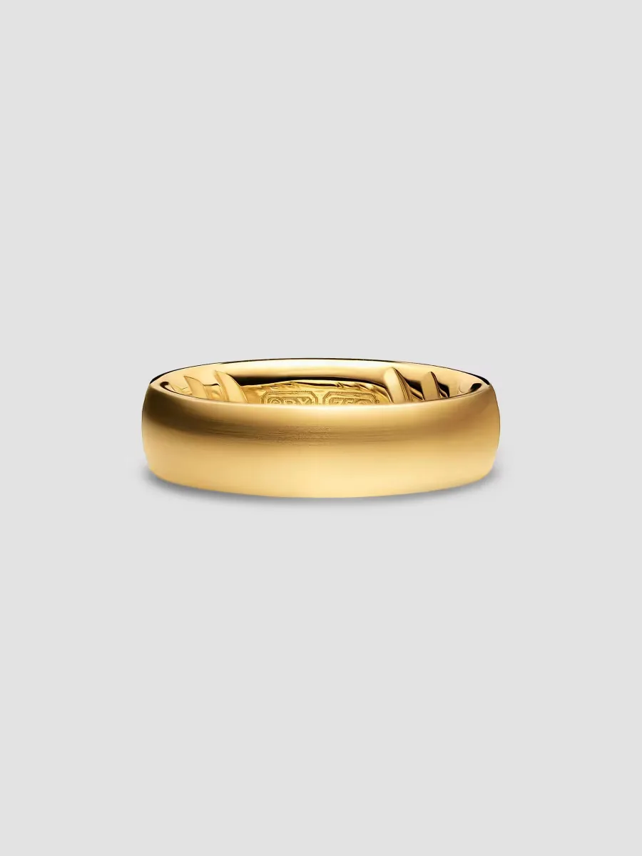 Streamline Band Ring in 18K Yellow Gold, 6.2MM by David Yurman