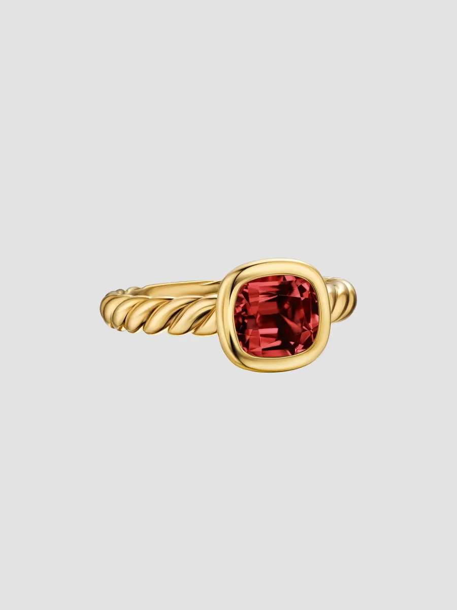 DY Mercer Stone Ring in 18K Yellow Gold by David Yurman
