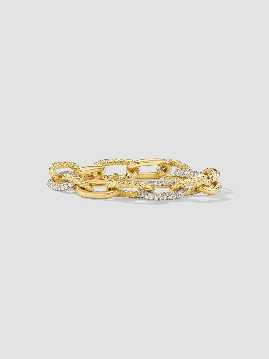 DY Madison Chain Bracelet in 18K Yellow Gold by David Yurman
