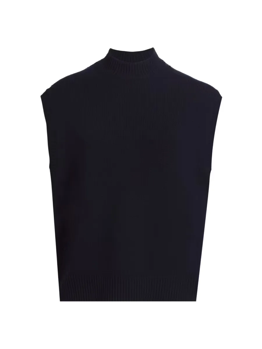 Merritt Cashmere Crewneck Vest by TWP