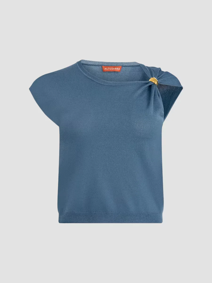 Rinaldi Knotted T-Shirt by Altuzarra