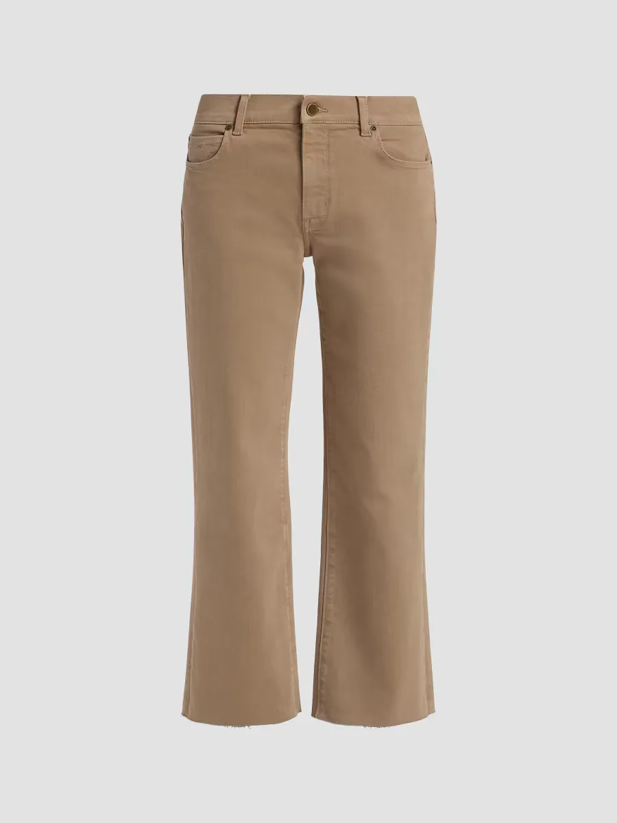 Mika Crop Mid-Rise Pants by Kobi Halperin