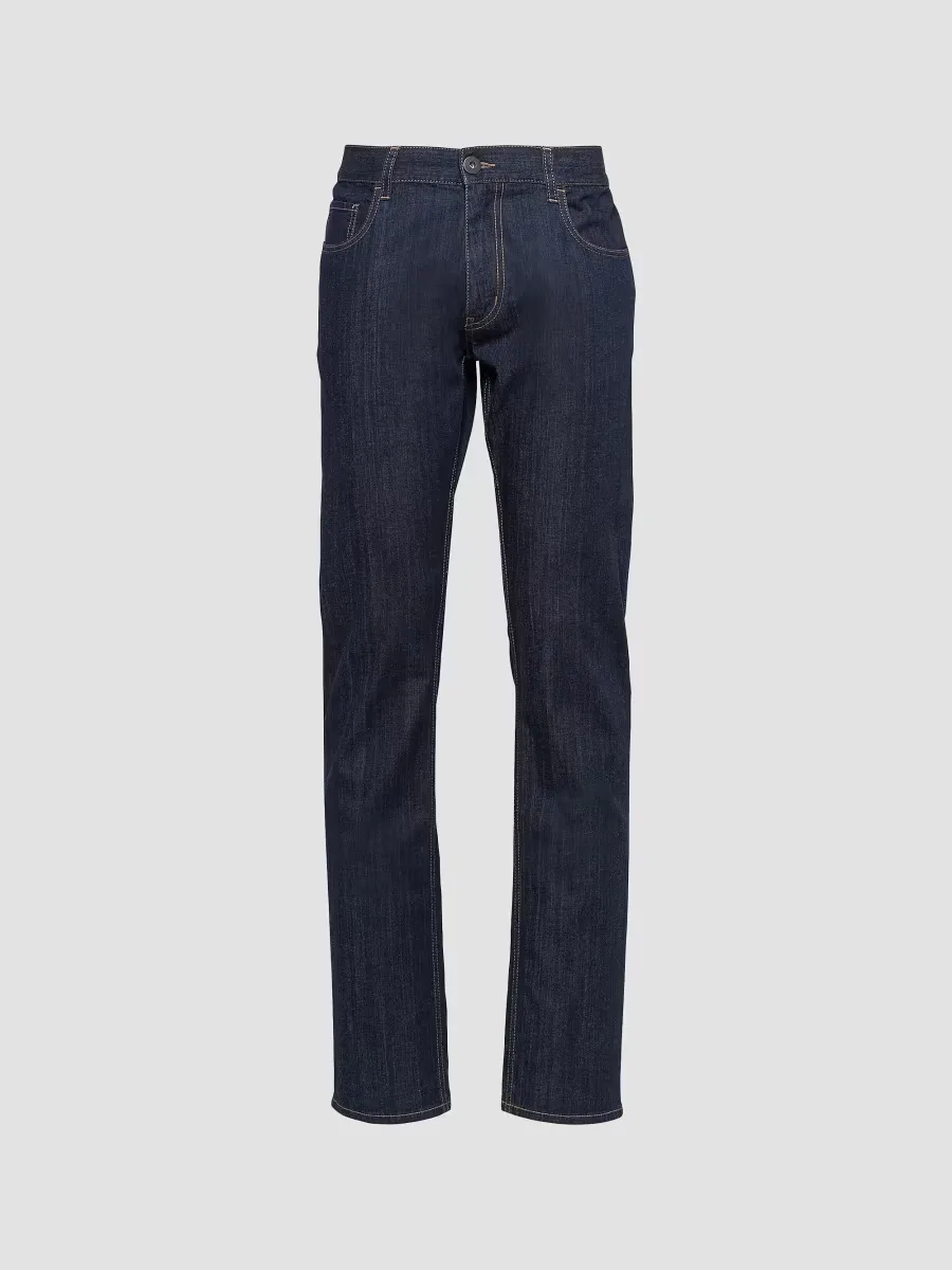 Five-Pocket Stretch-Denim Jeans by Prada