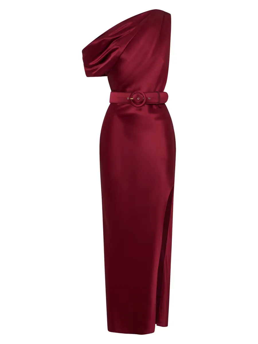 Eartha One-Shoulder Midi-Dress by NICHOLAS