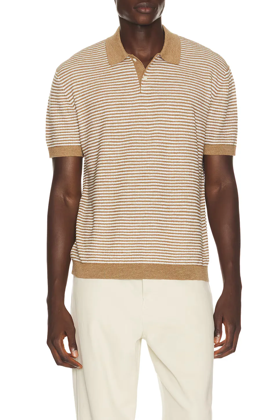 Brenan Pacific Linen Polo by Theory