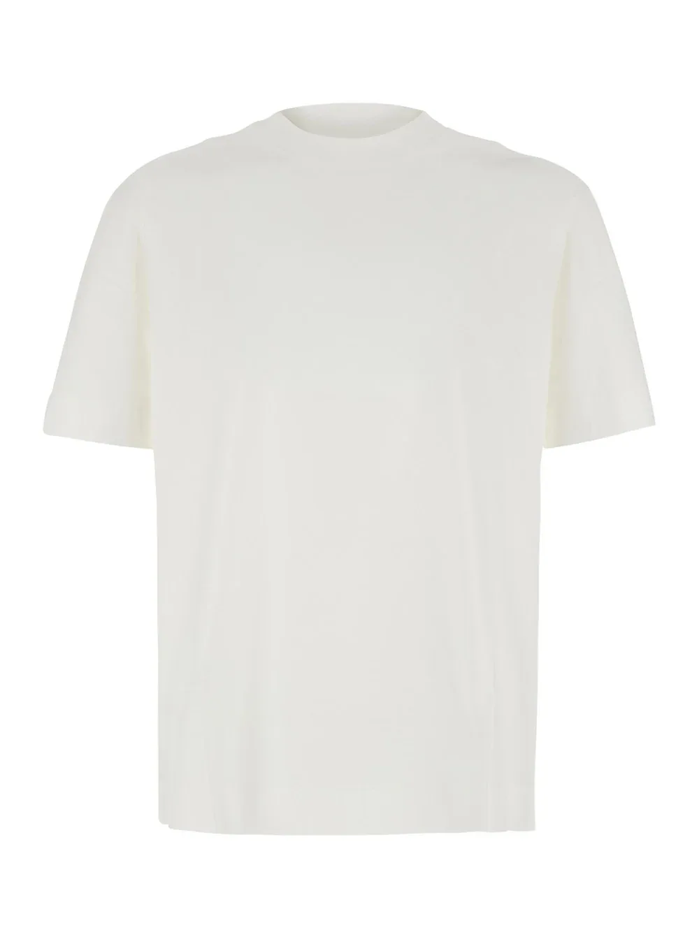 Cotton Round Neck T-Shirt by Emporio Armani
