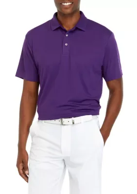 Solid Polo Shirt by Pro Tour
