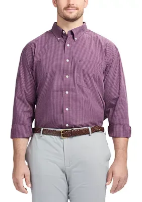 Comfort Performance Woven Button Down Shirt by IZOD