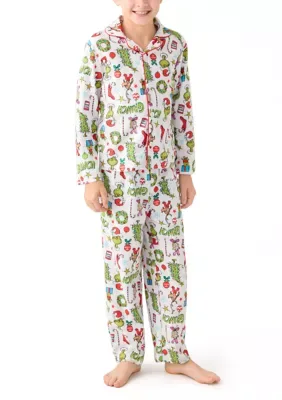 Grinch Coat Pajama Set by Komar Kids