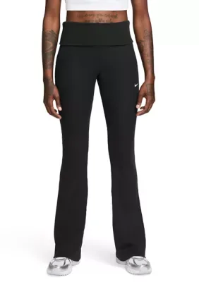 Sportswear Chill Knit Mid-Rise Tight Ribbed Pants by Nike