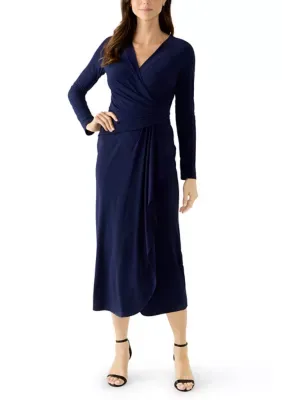 Long Sleeve Sheath Dress by Maison Tara
