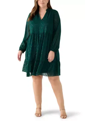 Chiffon Babydoll Dress by Sandra Darren