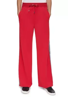 Wide Leg Scuba Pants by Karl Lagerfeld