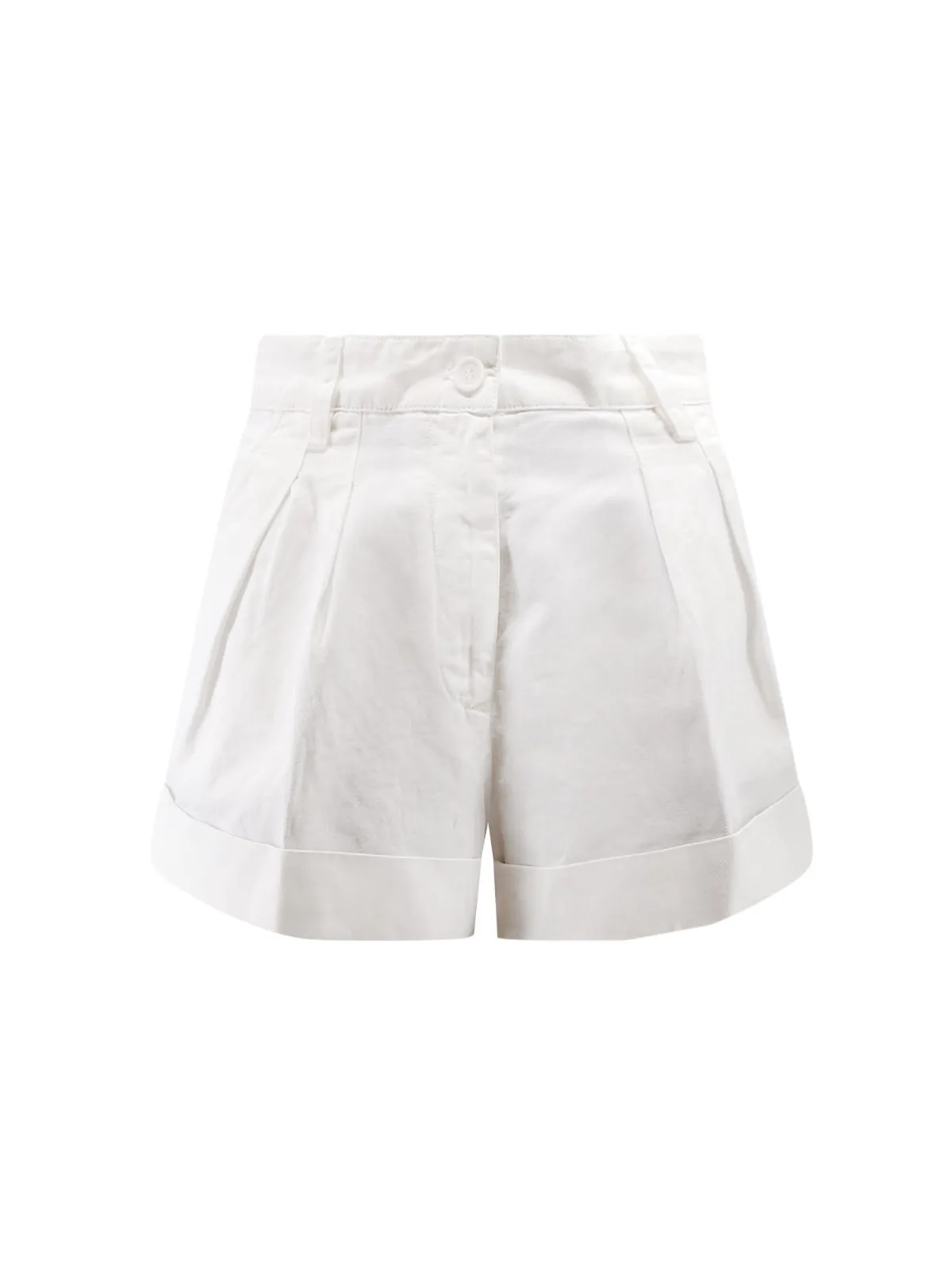 Cotton And Linen Shorts