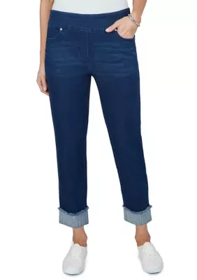 Ann Arbor Heat Set Cuff Pants by Alfred Dunner