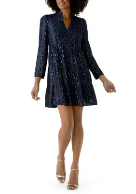 Long Sleeve Tunic Flare Dress by Sail to Sable