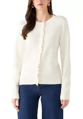 Ruffle Cardigan by Draper