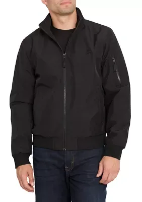 Tech Racer Bomber Jacket by IZOD