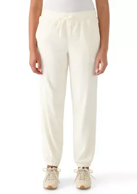 OLIVE + OAK Tie Waist Joggers by Olive  Oak