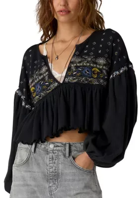 We the Free Brynn Babydoll Top by Free People