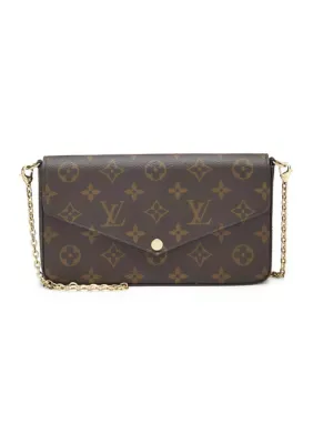 Louis Vuitton Monogram Canvas Pochette Flicie by What Goes Around Comes Around