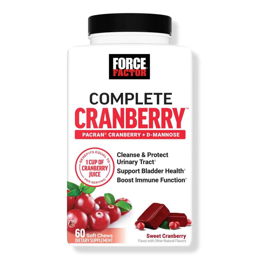 Complete Cranberry Soft Chews - Sweet Cranberry by Force Factor