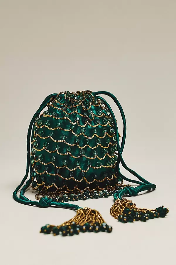 Beaded Pouch by Maeve