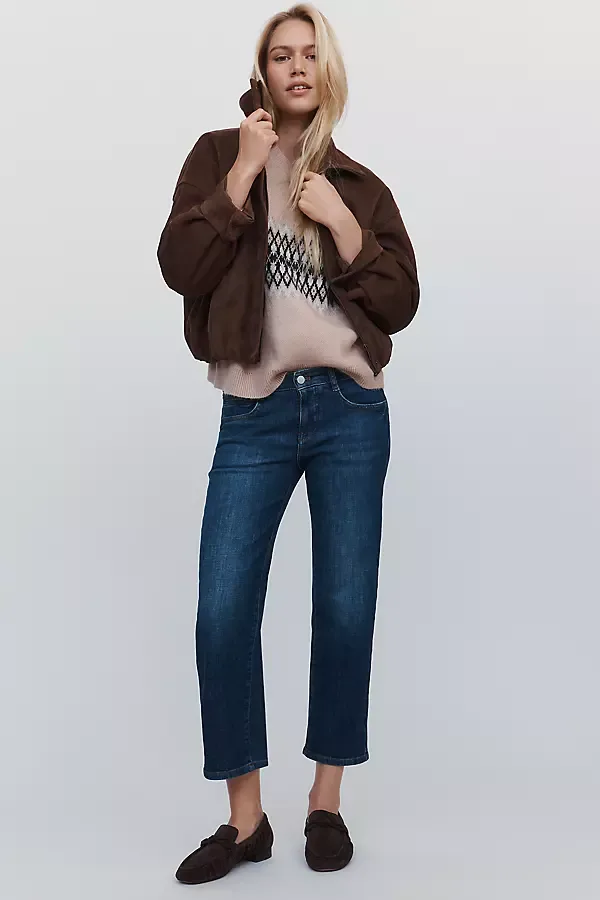 Wren Low Rise Relaxed Straight Leg Jeans by Pilcro