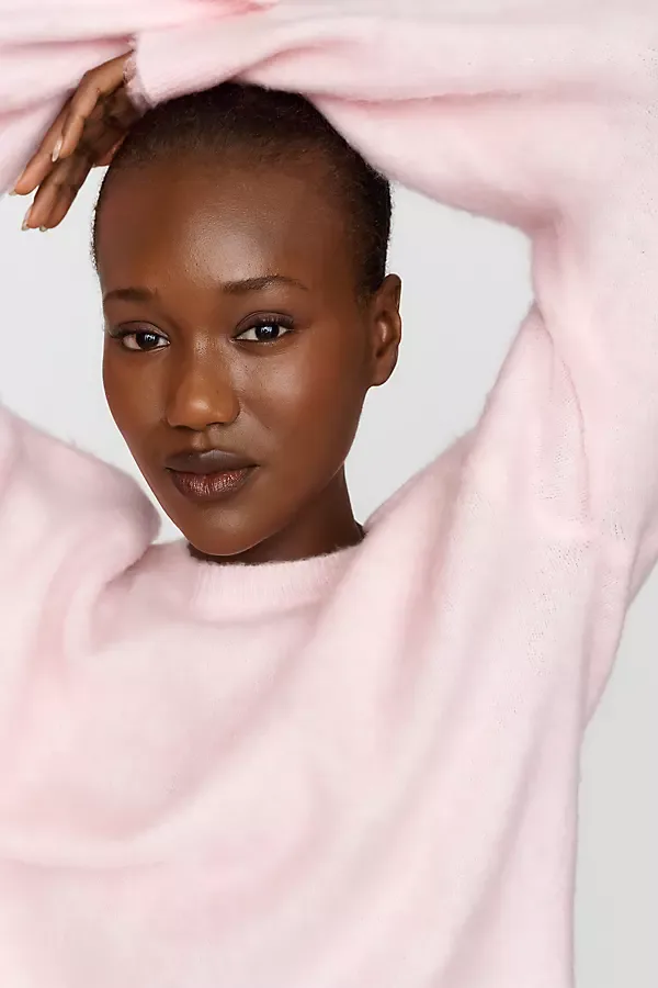 Wool Blend Oversized Sweater by Mare Mare