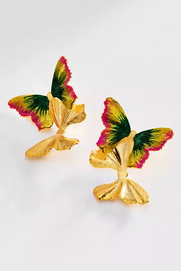 Flying Earrings by The Pink Reef