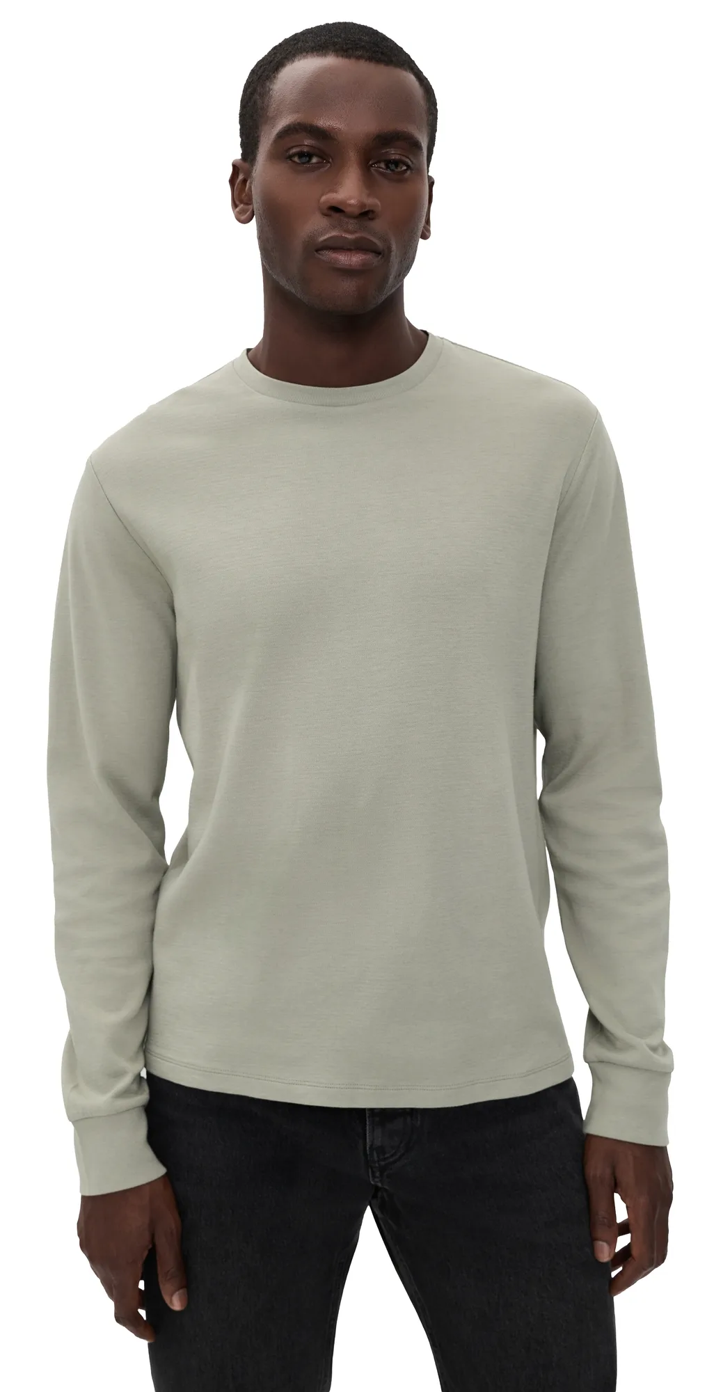 Duo Fold Long Sleeve Tee by FRAME