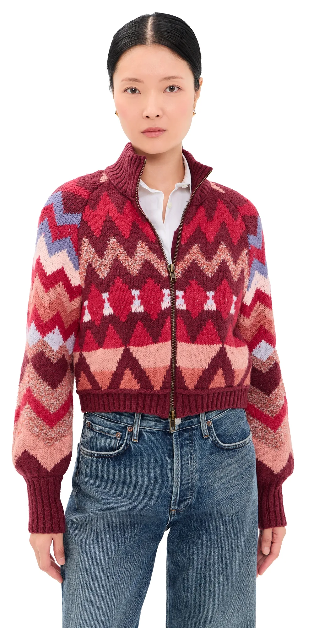 Sundazed Jacquard Cardigan by Free People