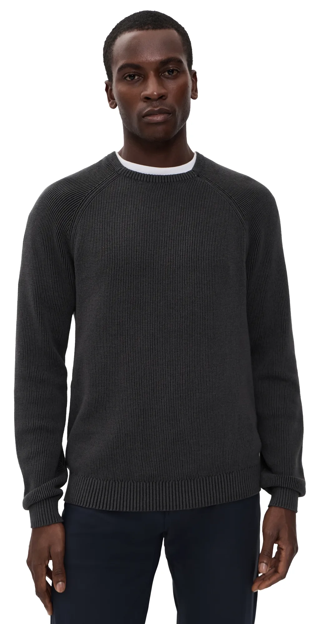Rib Crew Neck Sweater by Rhone