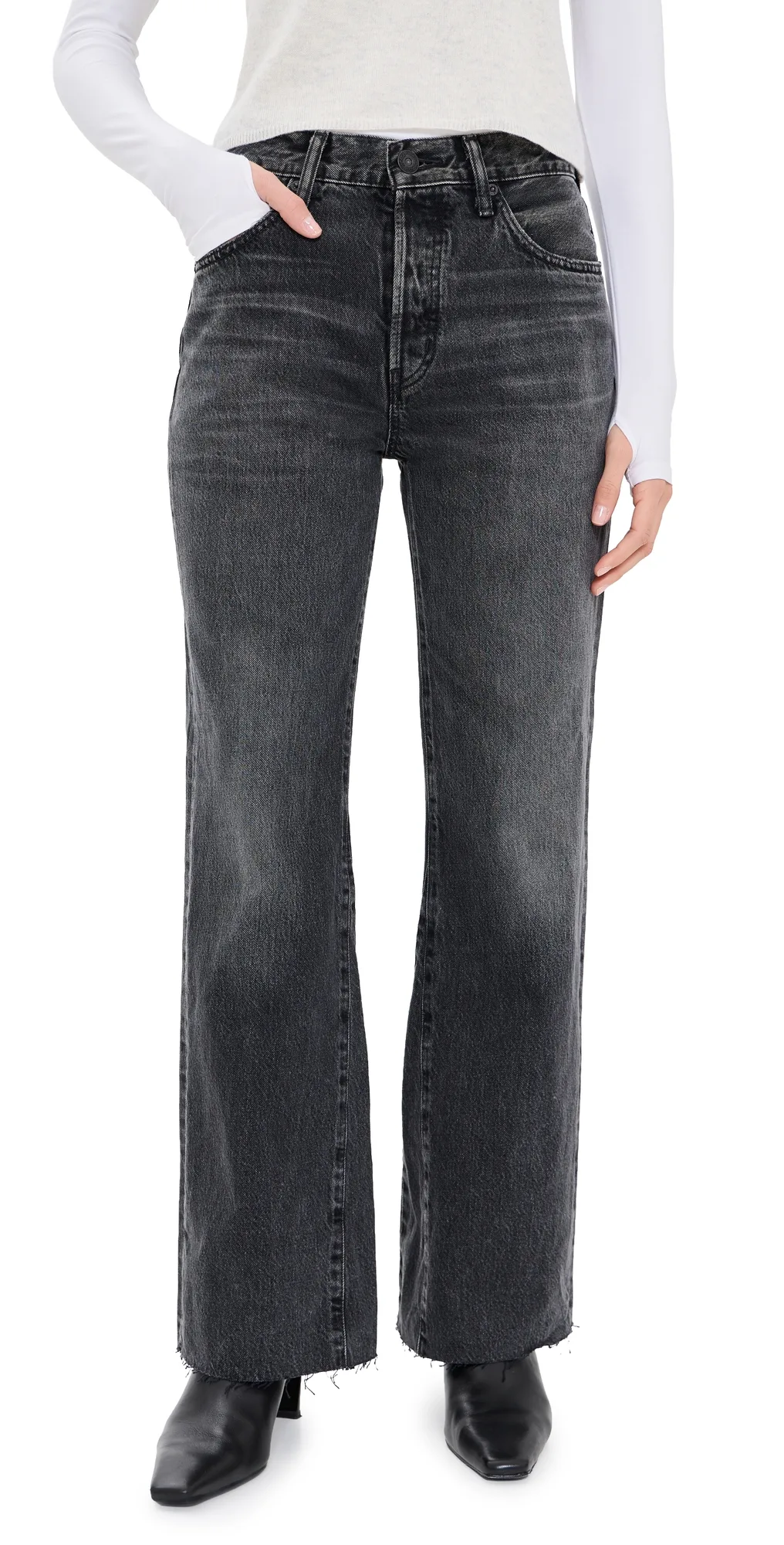 Moussy Vintage Redhook Remake Flare Jeans