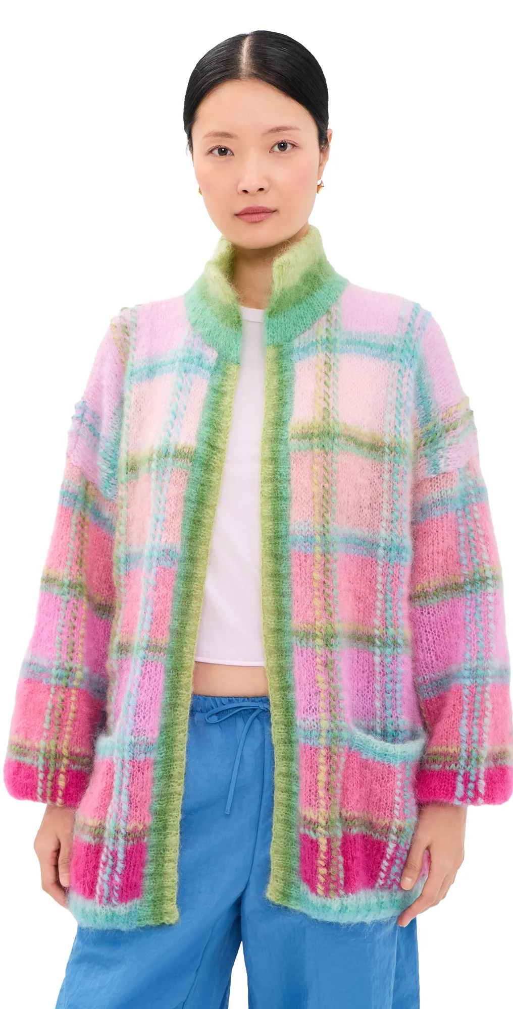 Tartan Long Jacket by Rose Carmine