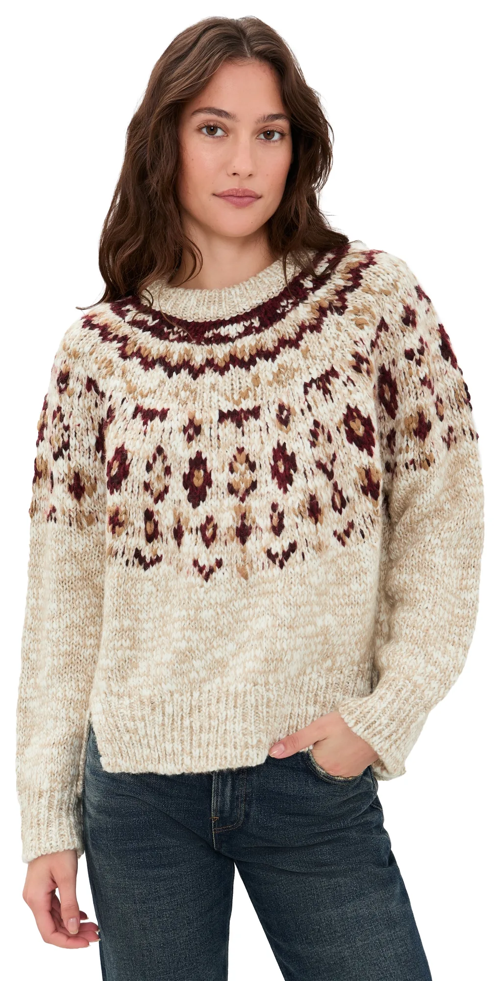 Proenza Schouler White Label Lizzy Fairisle Sweater by Proenza Schouler