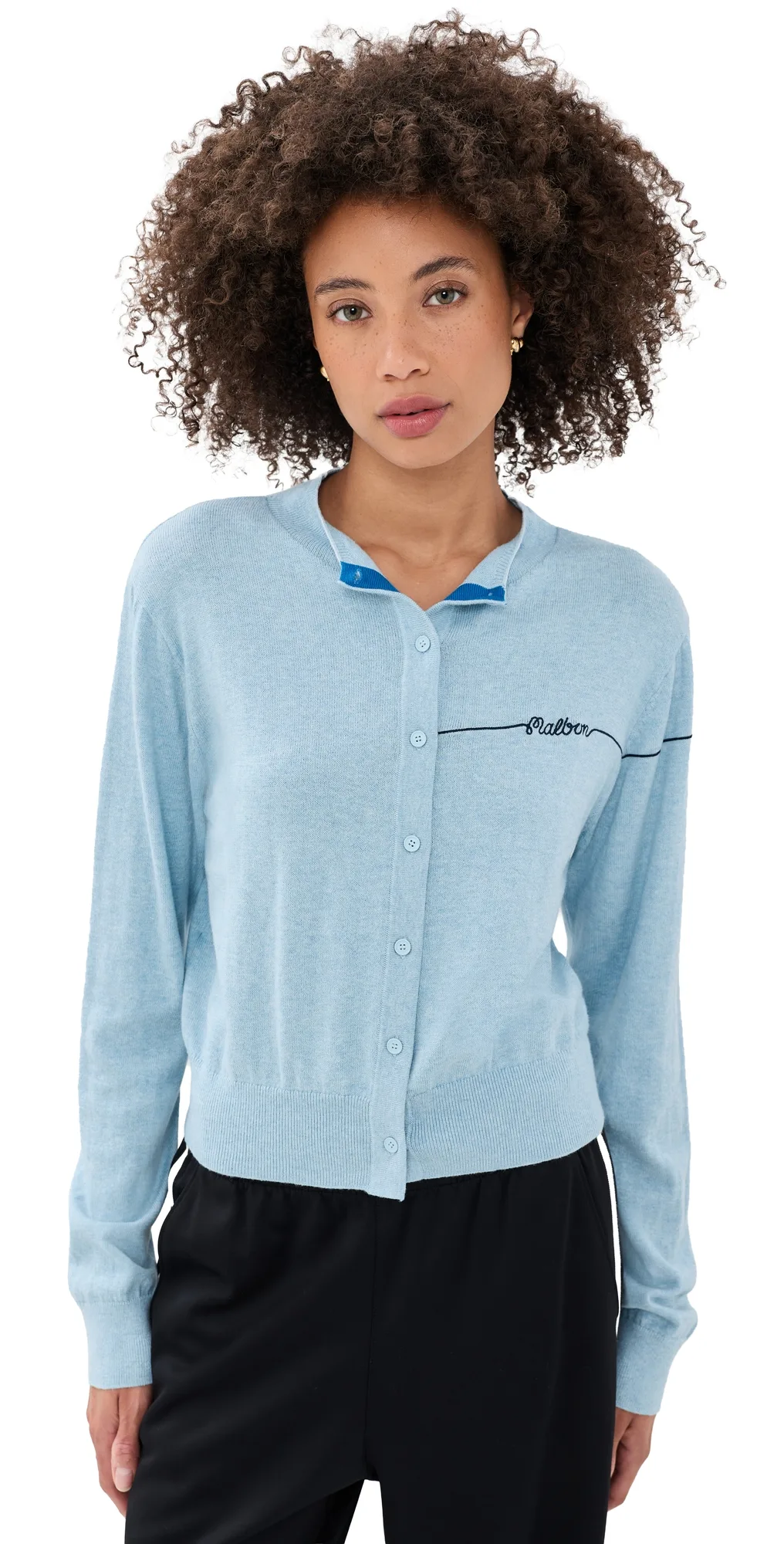 Taylor Knit Cashmere Cardigan by Malbon