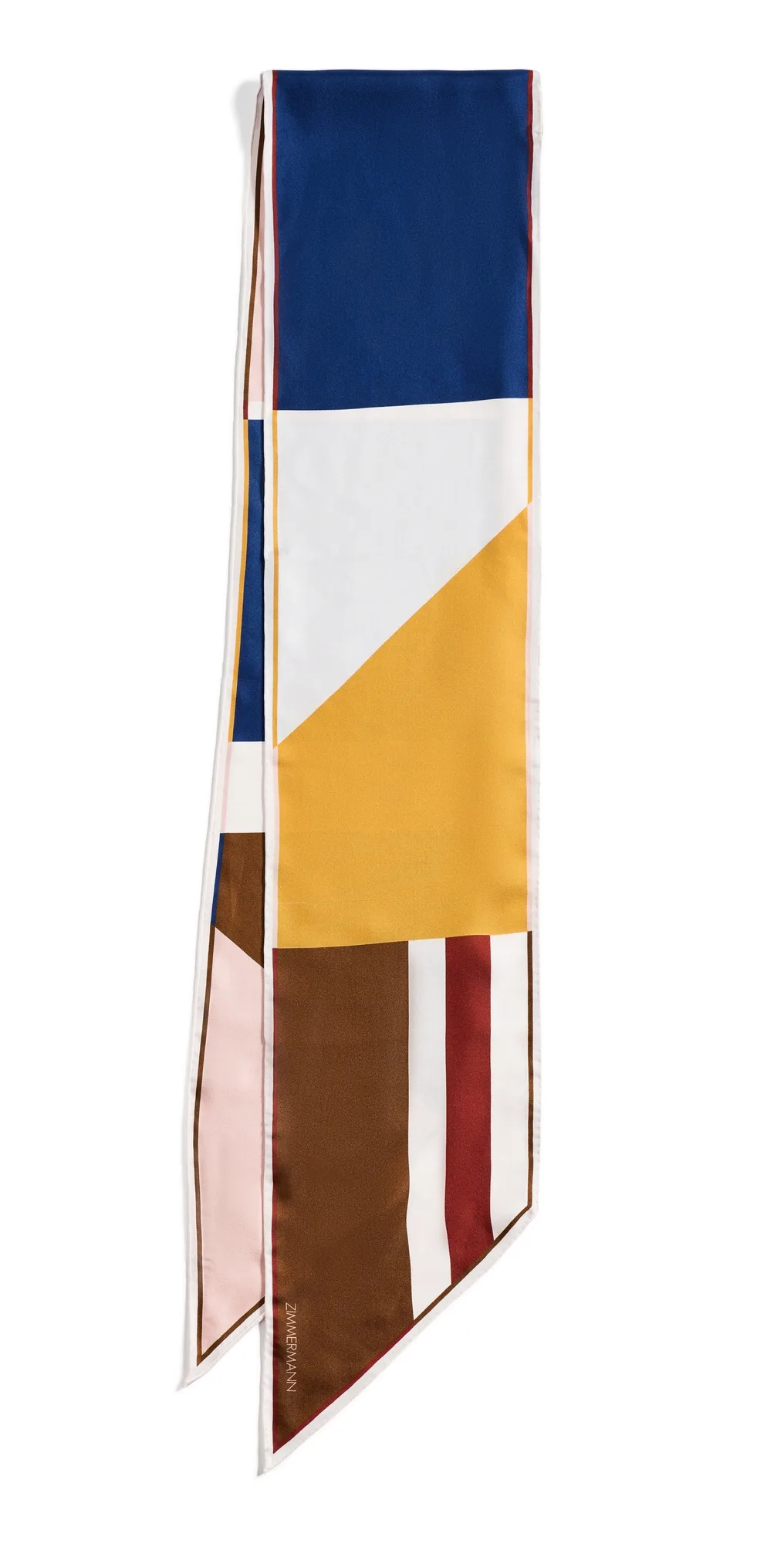 Printed Silk Neck Scarf by Zimmermann