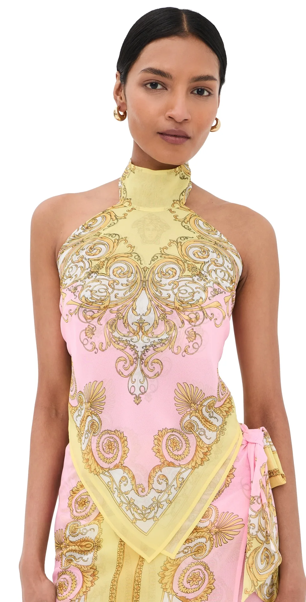 Cover Up Printed Top by Versace