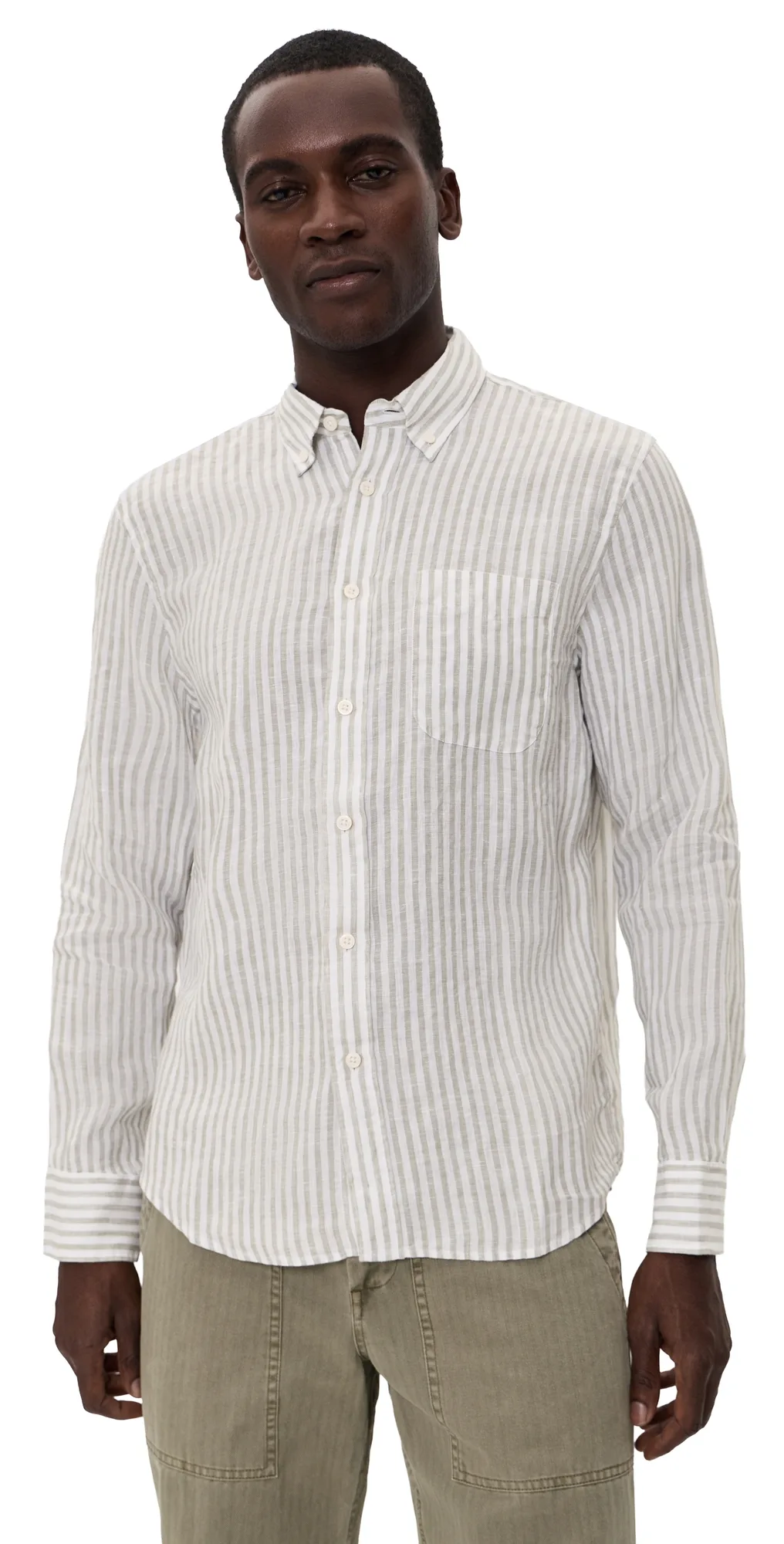 Sunwashed Linen Shirt by Faherty