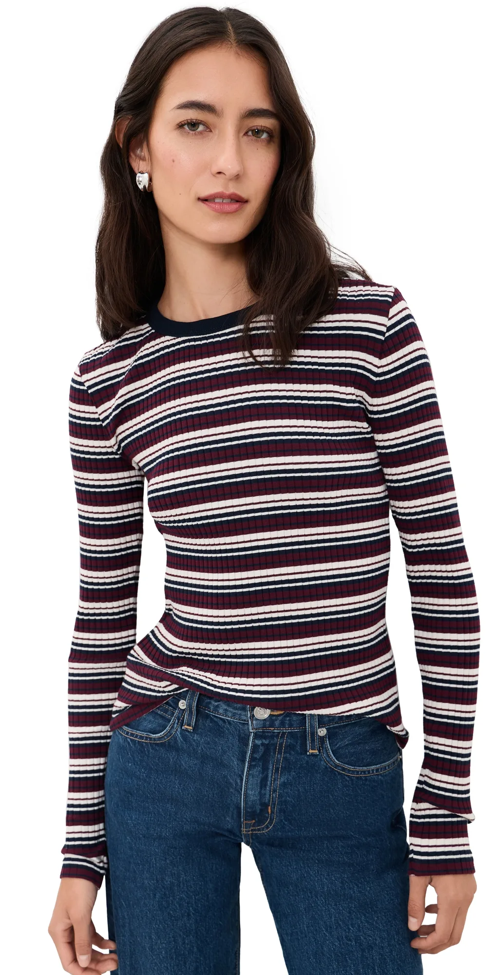 Ribbed Long-Sleeve Tee by Madewell