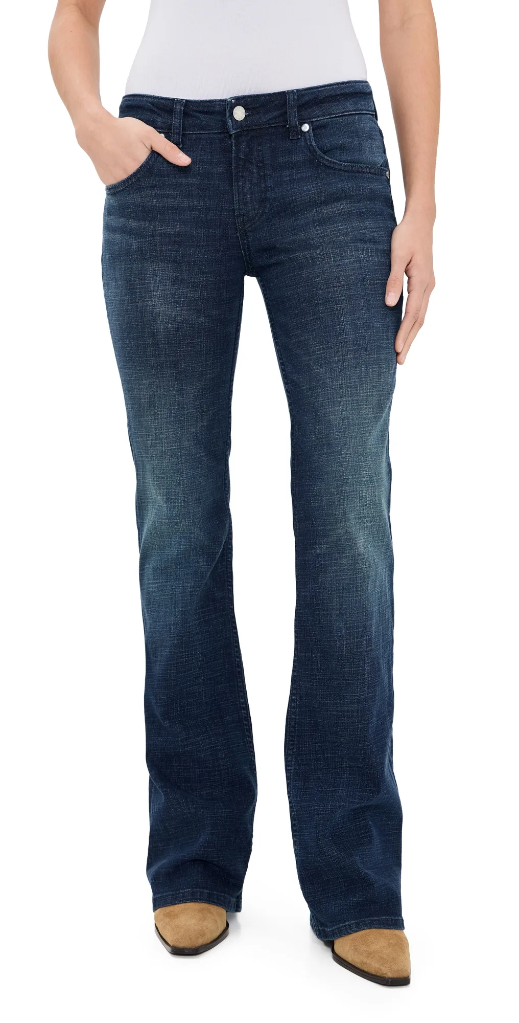 Maria Slim Low Rise Bootcut Jeans by EB Denim