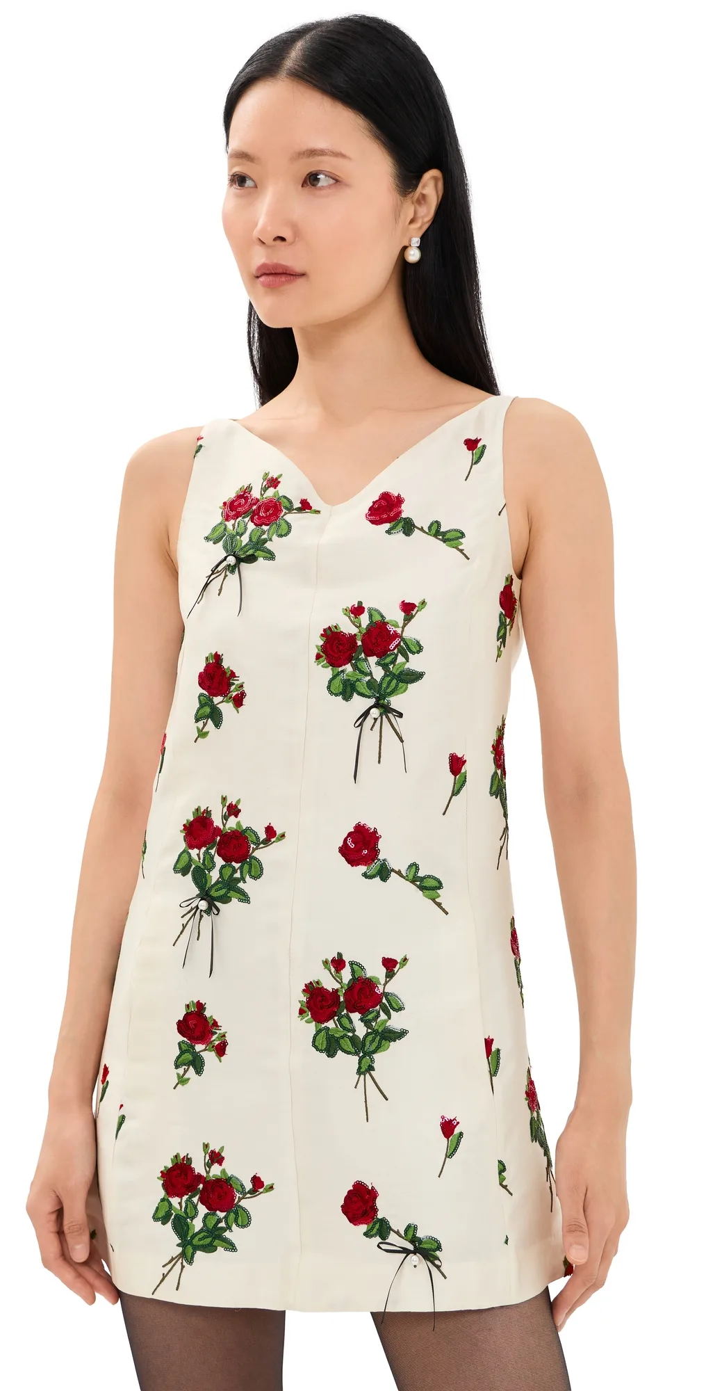 Elliot Embroidered Dress by BERNADETTE