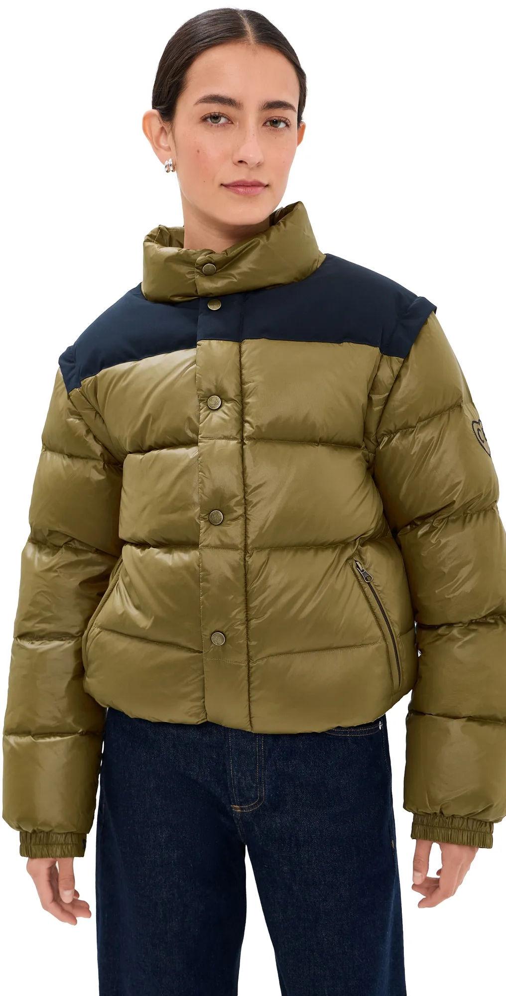Convertible Puffer Jacket by Caro Editions