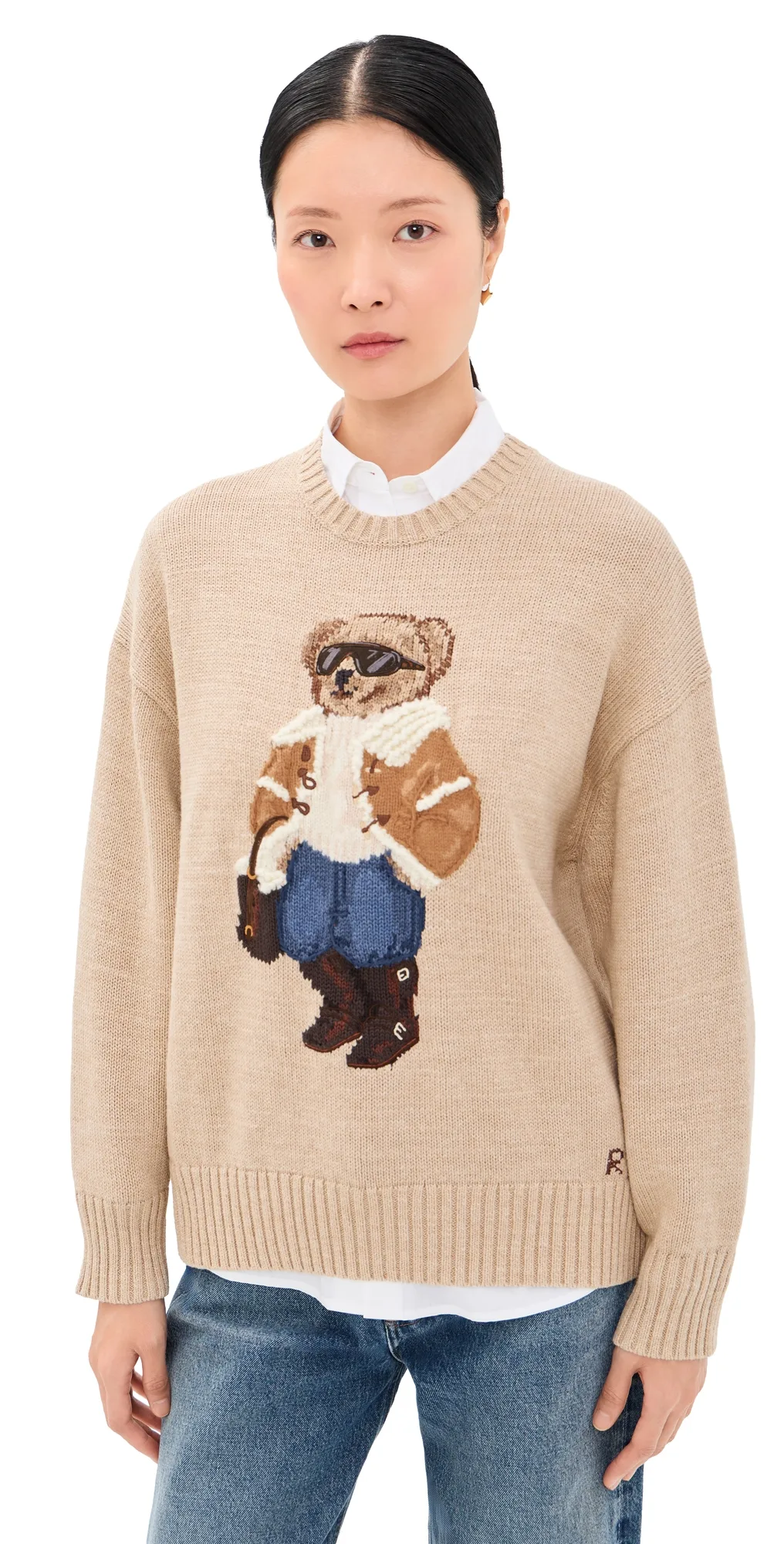 Winter Polo Bear Crew Sweater by Polo Ralph Lauren