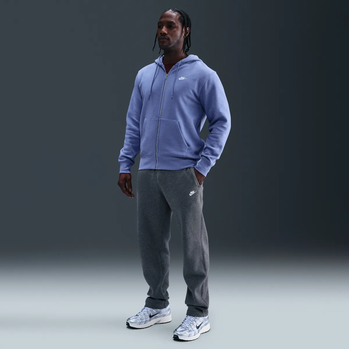 Club Open-Hem Fleece Pants by Nike